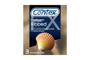 ПРЕЗЕРВАТИВ Контекс (Contex) n3 Ribbed - Ребристые ЛРС Продактс