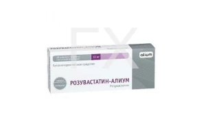 РОЗУВАСТАТИН таб п/об 10мг n30 Алиум-Оболенское фармацевтическое предприятие-Биннофарм