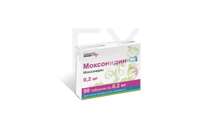 МОКСОНИДИН таб п/об 0.2мг n90 Алиум-Оболенское фармацевтическое предприятие-Биннофарм
