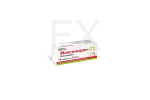 МОКСОНИДИН таб п/об 0.4мг n14 Алиум-Оболенское фармацевтическое предприятие-Биннофарм