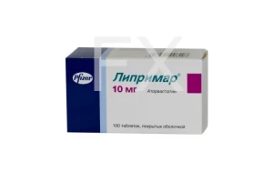 ЛИПРИМАР таб п/об 10мг n100 Виатрис