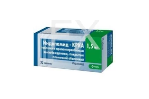 ИНДАПАМИД ретард таб п/об 1.5мг n30 Алиум-Оболенское фармацевтическое предприятие-Биннофарм