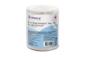 БИНТ ЭЛАСТИЧНЫЙ компрессионный 8х300см Фиксэйд Интертекстиль