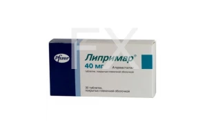 ЛИПРИМАР таб п/об 40мг n30 Виатрис