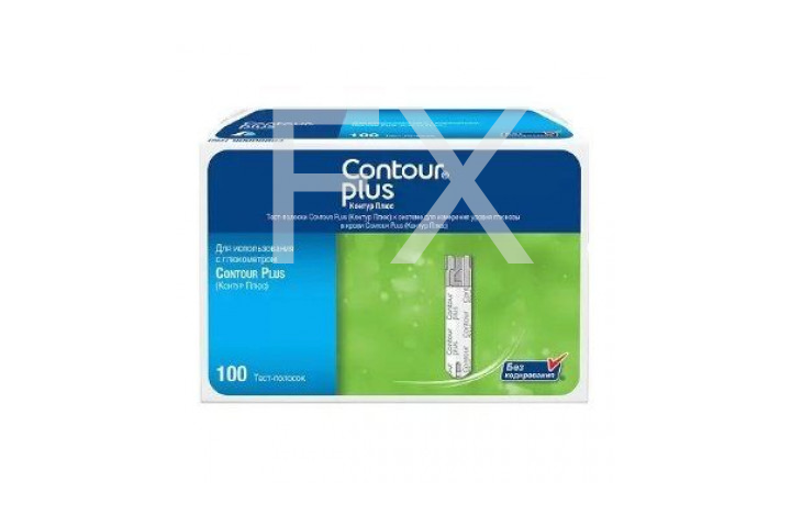 ТЕСТ ПОЛОСКИ К ГЛЮКОМЕТРУ Контур Плюс (Contour Plus) n50x2 Асцензия Диабетс Кеа