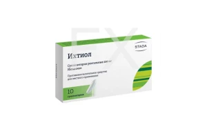 ИХТИОЛ свечи 200мг n10 Усолье-Сибирский ХФЗ