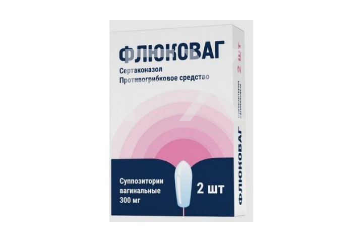 ФЛЮКОВАГ супп. ваг. 300мг n2 Альтфарм