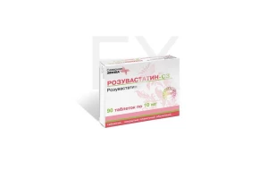 РОЗУВАСТАТИН таб п/об 10мг n90 Велфарм