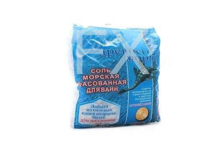 СОЛЬ ДЛЯ ВАНН морская (кор.) 500г Мятный Уралмедпром