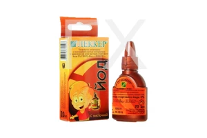 ЙОД р-р спирт. (фл.-леккер) 5% - 20мл n1 Леккер