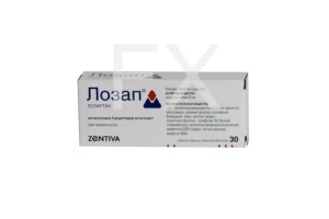 ЛОЗАП таб п/об 50мг n30 Зентива-Словакофарма-Биотехнос