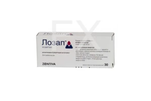ЛОЗАП таб п/об 100мг n30 Зентива-Словакофарма-Биотехнос