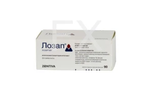 ЛОЗАП таб п/об 100мг n90 Зентива-Словакофарма-Биотехнос
