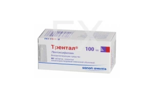 ТРЕНТАЛ таб п/об 100мг n60 Санофи Авентис-Авентис Фарма-Наттерманн-Хиноин-Биоком-Опелла Хелскеа
