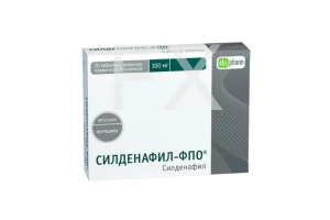 СИЛДЕНАФИЛ таб п/об 100мг n20 Алиум-Оболенское фармацевтическое предприятие-Биннофарм