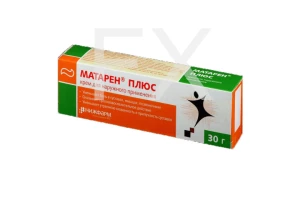 МАТАРЕН ПЛЮС крем (туба) 30г Хемофарм-Хемомонт-Нижфарм-Штада-Урсафарм