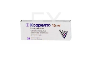КСАРЕЛТО таб п/об 15мг n28 Полисан НТФФ