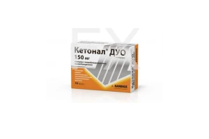 КЕТОНАЛ ДУО капс. с модиф.высв. 150мг n30