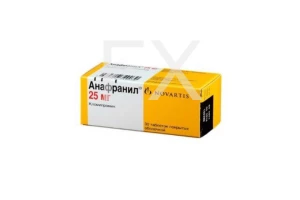 АНАФРАНИЛ таб п/об 25мг n30