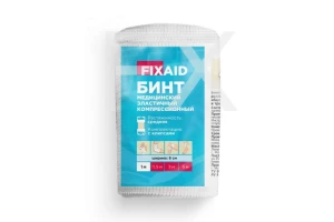 БИНТ ЭЛАСТИЧНЫЙ компрессионный 8х100см Фиксэйд ВР Интертекстиль